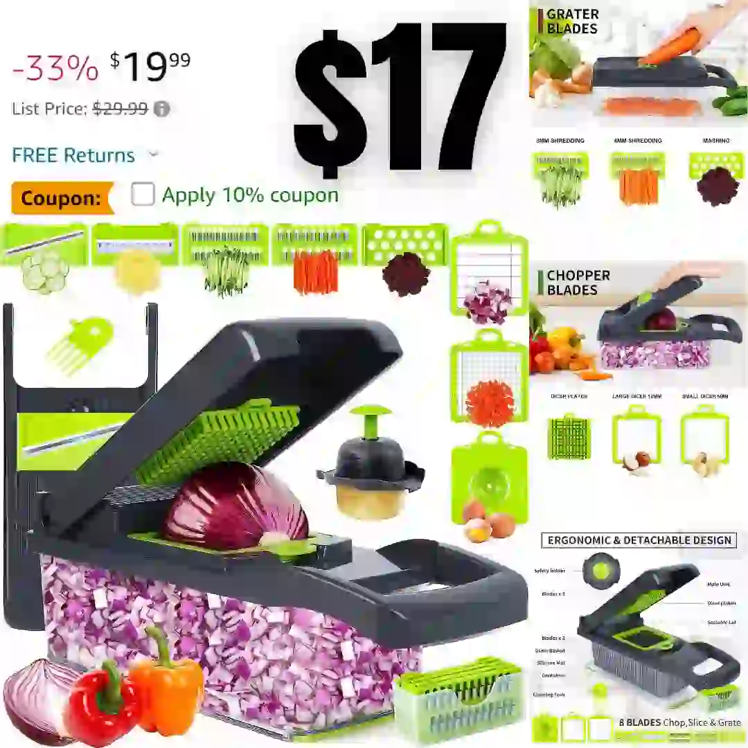 High Pressure 10-mode Handheld Shower Head Set