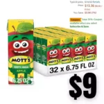 100 Percent Original Apple Juice, 6.75 fl oz boxes, 32 Count