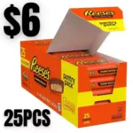 25PCS REESE Milk Chocolate Snack Size Peanut Butter Cups