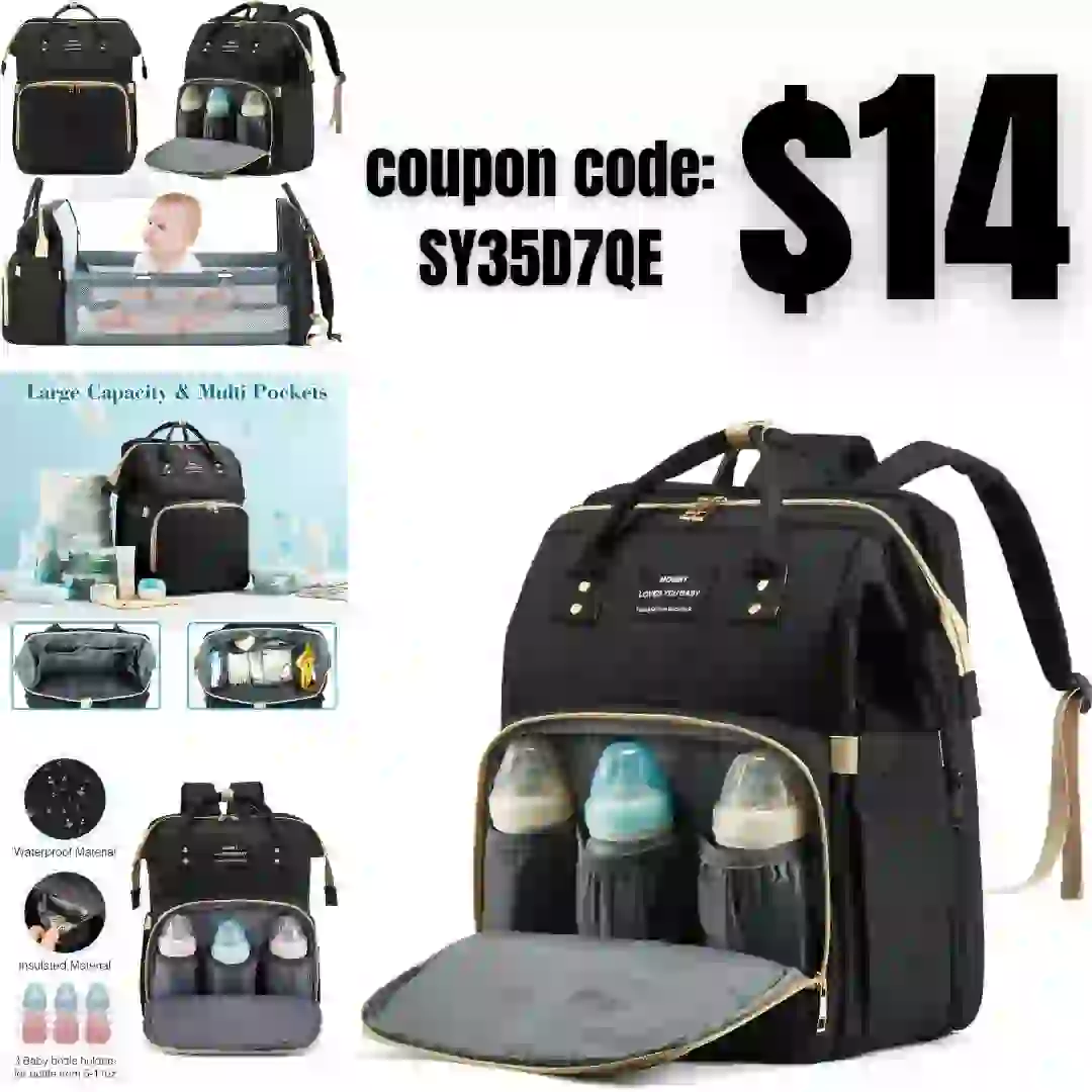 3 Tier Rolling Cart with Table Top, Utility Cart with Wheels & 4 Hooks