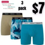 3pack Hanes Originals Men s Boxer
