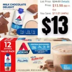 Atkins Milk Chocolate Delight Protein Shake, 15g Protein