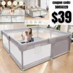 Baby Playpen Play Pens for Babies and Toddlers Baby Fence Baby Play Yards