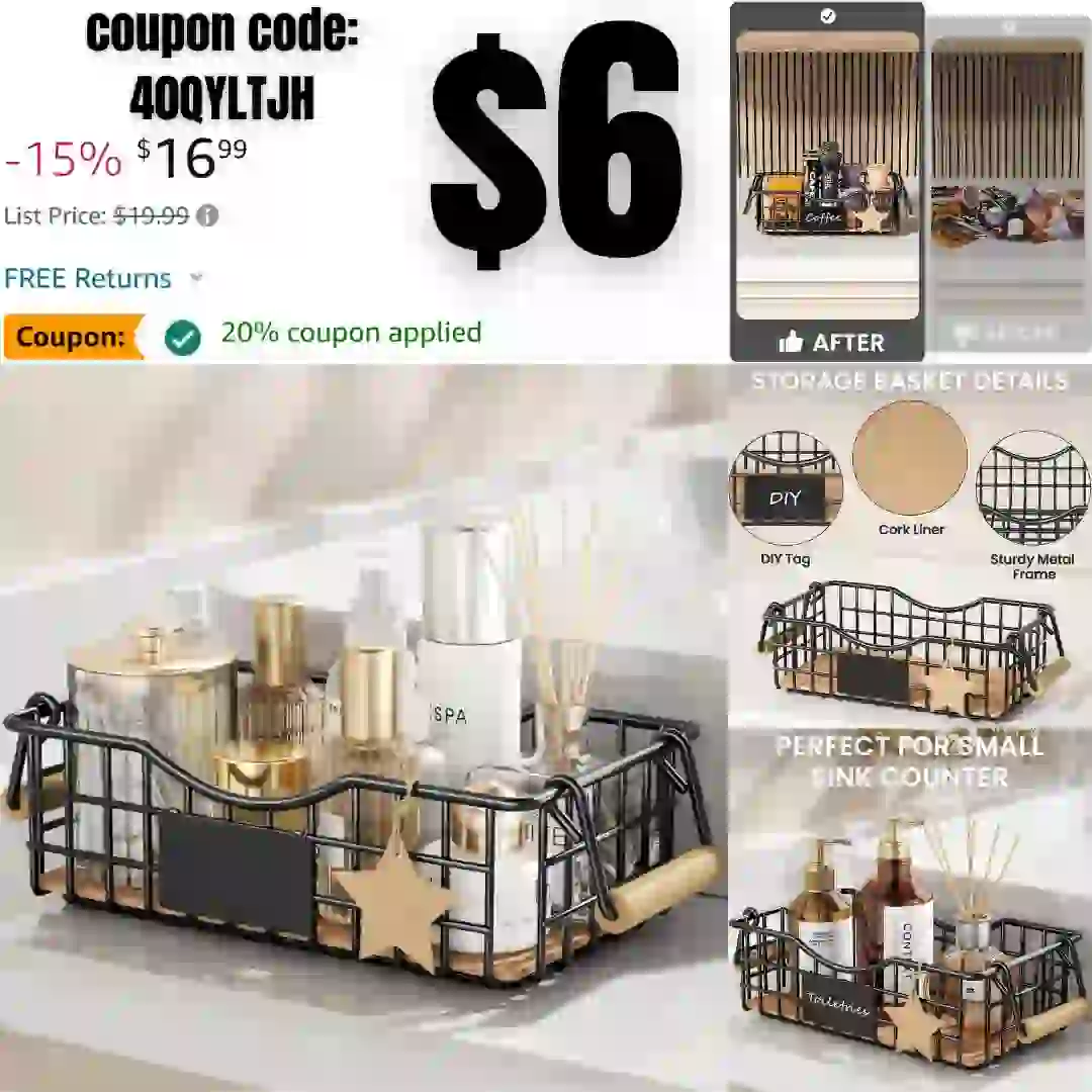 Knife Set, 10-piece Kitchen Knife Set Nonstick Coated with 5 Blade Guard