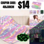 Blanket Glow in The Dark Blanket Kids Fleece Blanket Gifts