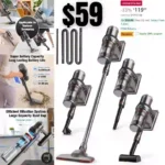 Cordless Vacuum Cleaner – 9 in 1 Stick Vacuum with 30000pa Powerful Suction