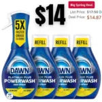 Dawn Platinum Powerwash Dish Spray, Dish Soap, Lemon Scent Refill