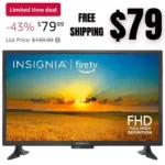INSIGNIA 24-inch Class F20 Series Smart Full HD 1080p Fire TV with Alexa Voice Remote