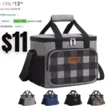 Insulated Reusable Lunch Bag Lunch Box for Women Men LeakProof Lunch Tote Bag with Adjustable Shoulder Strap