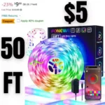 LED Lights for Bedroom 50FT Music