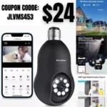 LaView 4MP Bulb Security Camera 2.4GHz