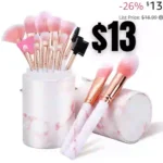 Makeup Brushes Set DUAIU 16PCS Marble Make up