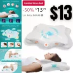 Memory Foam Pillows, Cervical Pillow for Neck and Shoulder Pain Relief, Ergonomic Contour Bed Pillow