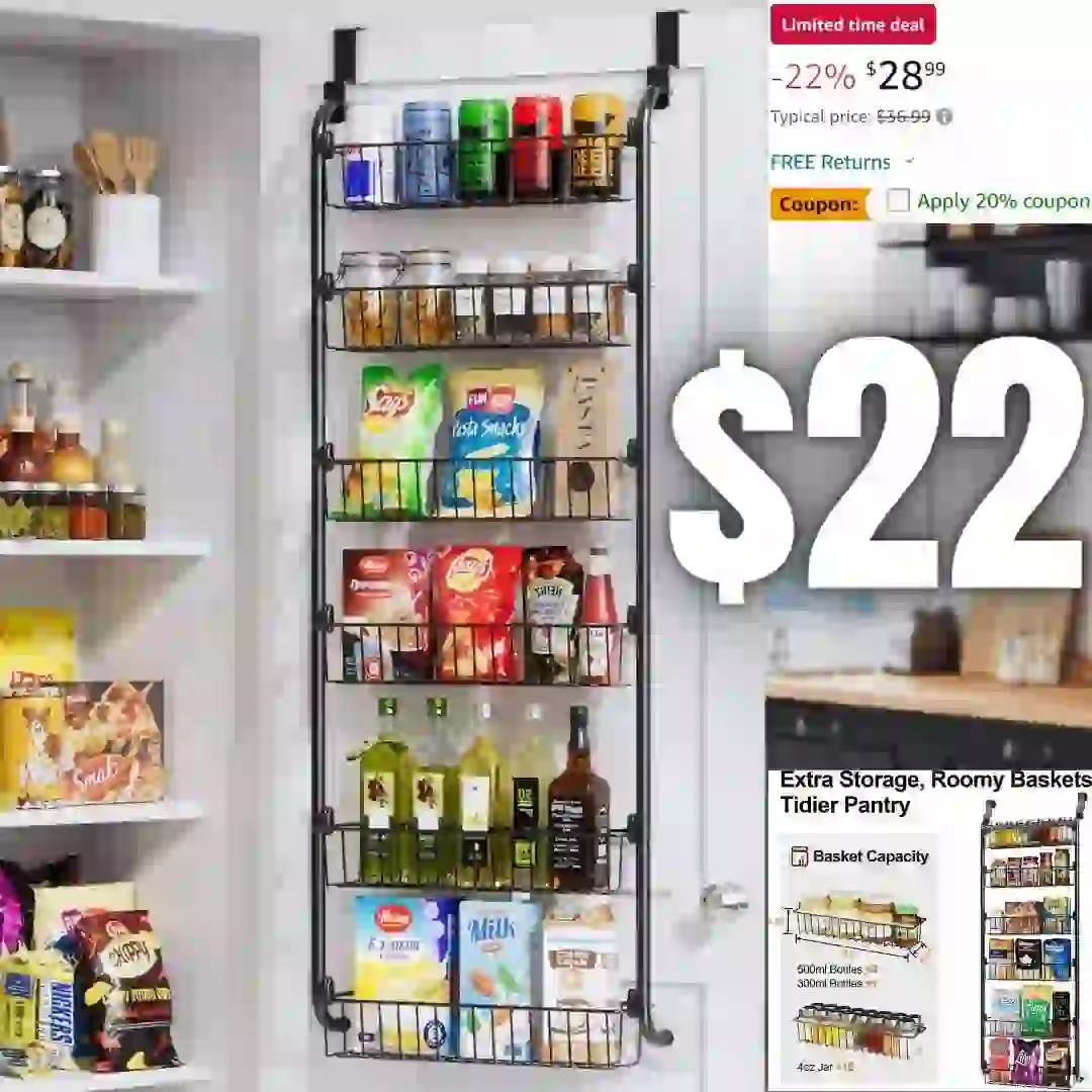 Coffee Syrup Rack Organizer with K Cup Holder, 12 Bottles Coffee Syrup Holder Stand