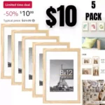 Picture Frame Set of 5