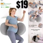 Pregnancy Pillows for Sleeping, Maternity Pillow for Pregnant Women, Large Size Body Soft Support