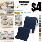 Repair Tape Self Adhesive, Navy Blue Fabric Patches for Furniture