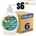 Softsoap Moisturizing Liquid Hand Soap, Soothing Clean Aloe Vera