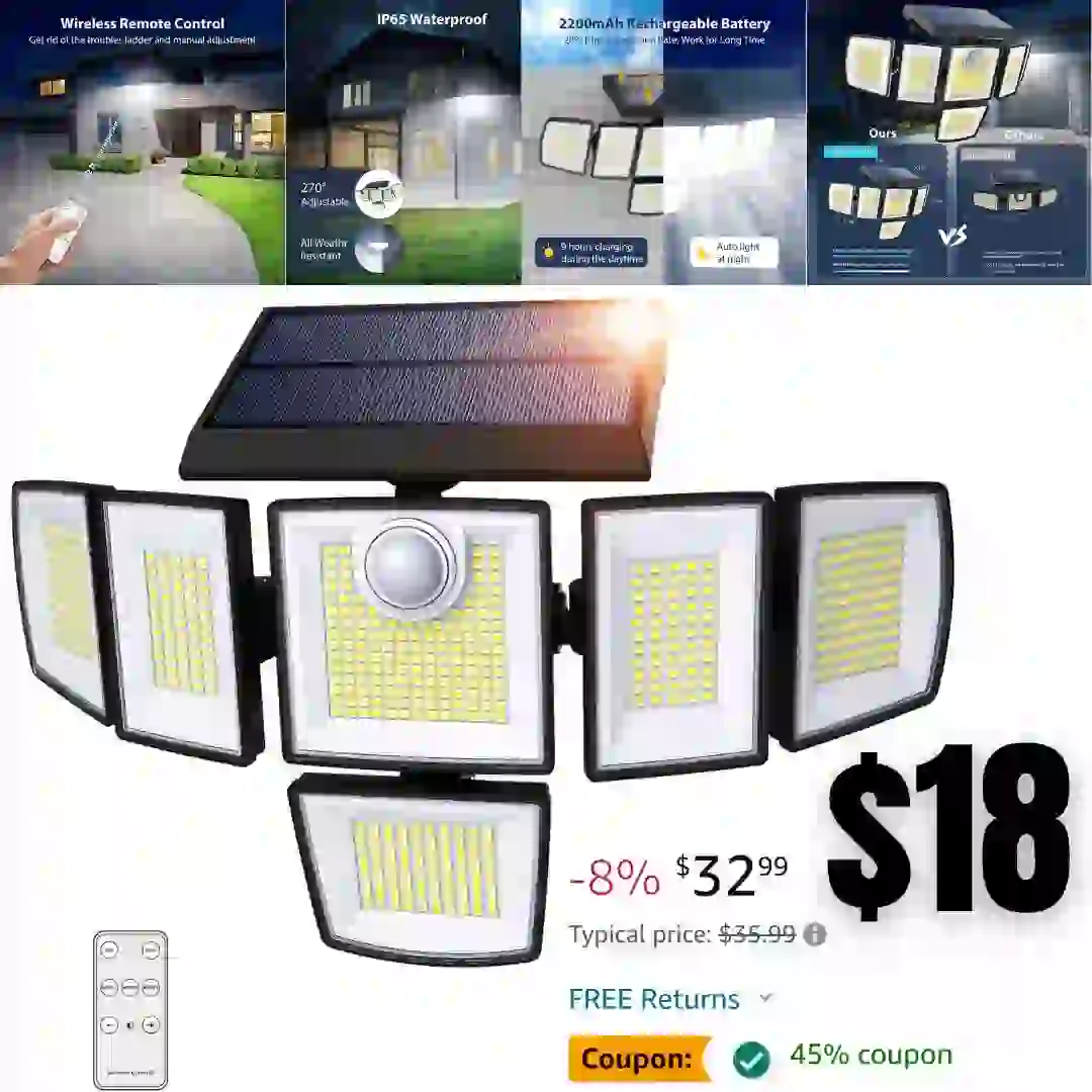 6PACK Vintage LED 6W Edison Light Bulbs