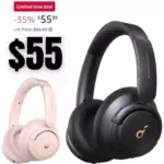 Soundcore by Anker Life Q30 Hybrid Active Noise Cancelling Bluetooth Headphones with Multiple Modes, Hi-Res Sound