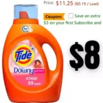 Tide with Downy Laundry Detergent Liquid Soap, High Efficiency