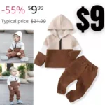 Toddler Baby Boy Infant Gifts Fall Winter Clothes Hoodie Tops Sweatshirt Pants Set