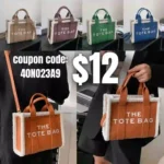 Tote Bag for Women, PU Leather Tote Bag with Lamb Wool, Crossbody Handbag