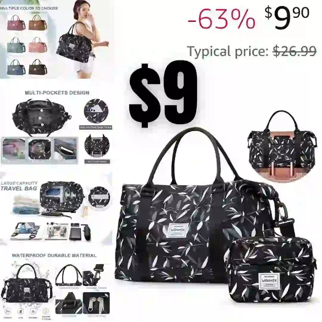 Meal Prep Container, 4 Compartment 40 Pack 34oz – Reusable Bento Boxes for Food Storage and Portion Control