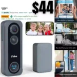 Video Doorbell Camera Wireless with Chime,HD Live View,Night Vision