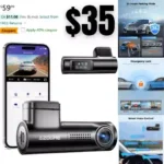 WiFi Dash Cam, FHD 1080P Front Dash Camera for Cars