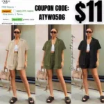 Womens 2 Piece Lounge Set Short Sleeve Button Down Shirt Vacation Outfits