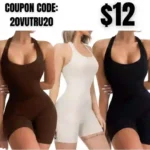 Womens Sexy One Piece Tank Top Sleeveless Backless Bodycon Shorts Jumpsuits Bodysuit