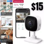 1080P Indoor Security Camera for Baby Monitor