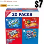 20PACK Nabisco Classic Mix Variety Pack, OREO Mini