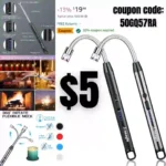 Aneagle Candle Lighter Rechargeable 2 Packs Electric Arc Lighter