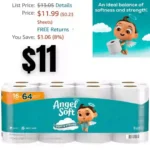 Angel Soft Toilet Paper, 16 Mega Rolls = 64 Regular Rolls
