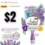 BIC Soleil Escape Women s Disposable Razors With 4 Blades