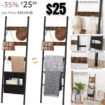 Blanket Ladder, 5 Tier Towel Rack