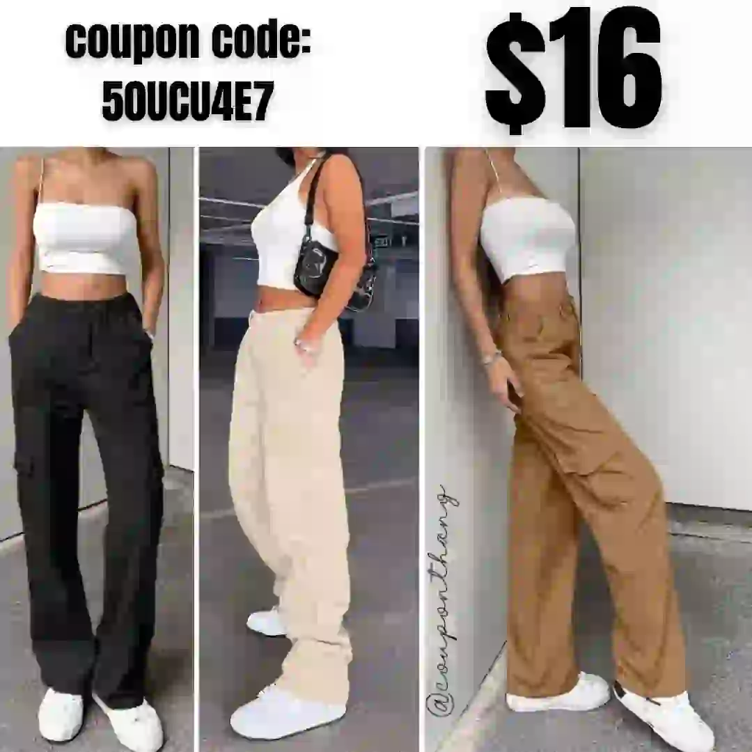 Cargo Pants for Women High Waisted Casual Pants