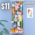 Corner Stuffed Animal Storage Toy Organizer