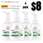 Dove Foaming Hand Wash Aloe & Eucalyptus Pack of 4