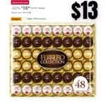 Ferrero Collection, 48 Count, Premium Gourmet Assorted Hazelnut Milk Chocolate