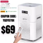 HEPA Air Purifiers for Home Large Room up to 3000 Sq Ft