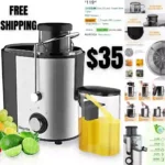 Juicer, Bagotte Centrifugal Juicer, BPA-Free
