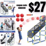 Kids Basketball Hoop Arcade Game WElectronic Scoreboard Cheer Sound, Basketball Hoop Indoor Outdoor
