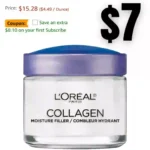 L Oreal Paris Collagen Daily Face Moisturizer, Reduce Wrinkles, Face Cream