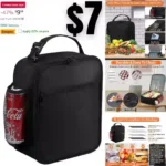 Lunch Box for Men Youth Kid Boys Girls Teen Adult