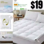 Mattress Topper Queen Size, Cooling Mattress Pad Cover for Hot Sleepers, Extra Thick 5D