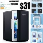 Mini Fridge 2 Gen, 6 Liter 8 Cans Makeup Skincare Fridge