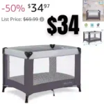 Nest Portable Play Yard with Carry Bag and Shoulder Strap